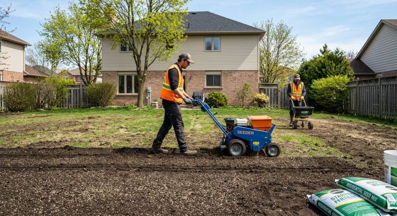Residential Lawn Seeding in Ventura County, CA
