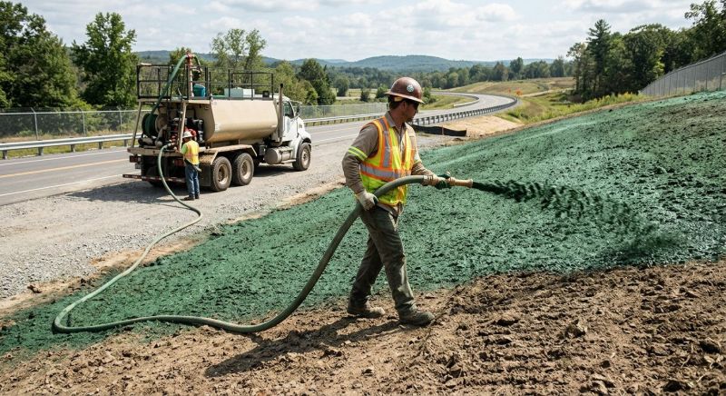 Slope Hydroseeding in Ventura County, CA